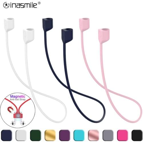 Earphone Strap for for AirPods 2 3 pro case accessories TWS Anti Lost Strap Silicone Rope for Bluetooth Earphones Silicone Cable