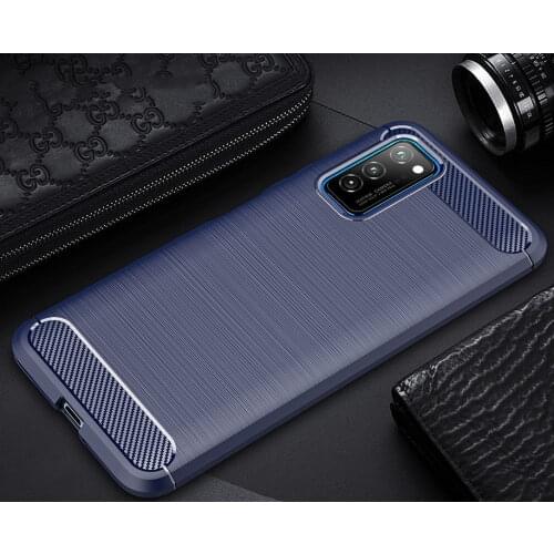 Luxury phone case For Huawei Honor View 30 V30 smartphone Soft Silicone Carbon Fiber Texture cover For Honor V30 Pro Hyper funda