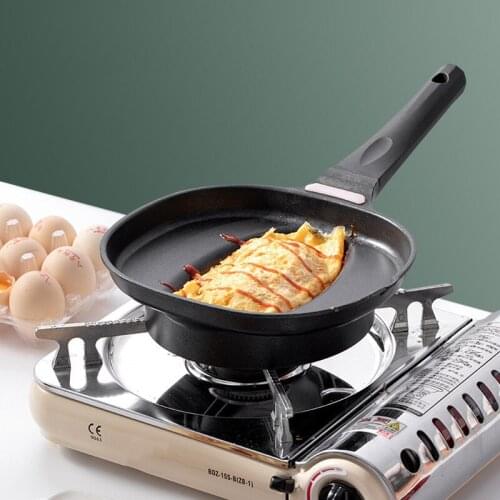 Japanese-style omelet rice pot non-stick frying pan temperature control frying pan home breakfast egg burger pot