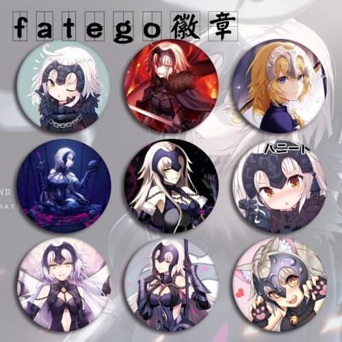 1pc 58mm Anime badges fate grand order Schlüsselbund brooch Acrylic Pins