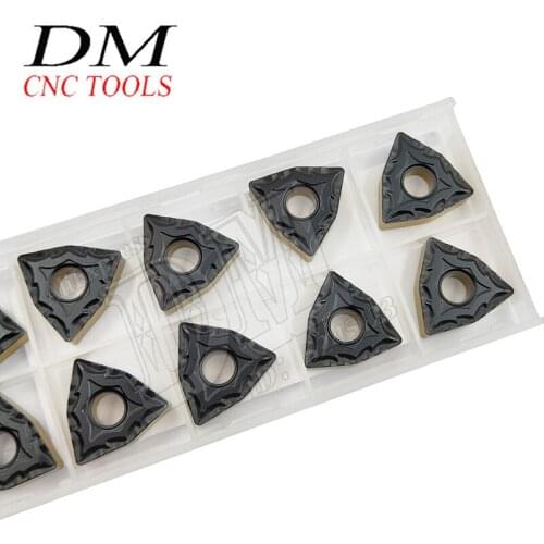 10pcs WNMG080408-CQ LF9218 Peach Shape Turning Blade Metal Lathe Machine Lathe Knife WNMG432 Carbide Insert Cutting Tool
