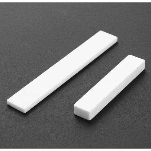 2pcs/set Buffalo Bone Guitar String Bridge Saddle Blank and Nut Sets Replacement Parts for Classical Acoustic Guitar Parts