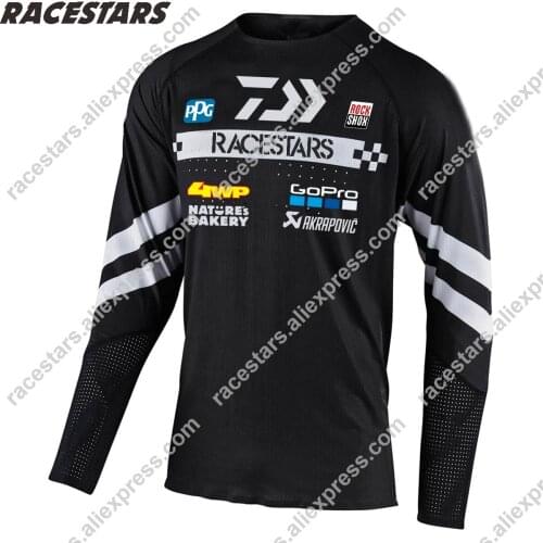 2020 Enduro Jeresy Downhill Jersey MTB MX ATV Off Road long Sleeve Motorcycle Motocross Racing Riding Cycling Jersey T-shirt