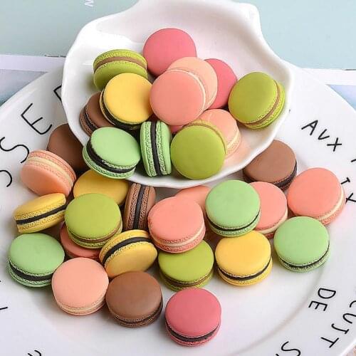 5Pcs Simulation Fashion Jewelry Resin Miniature Handicraft Round Shape Accessories for Mobile Phone Case