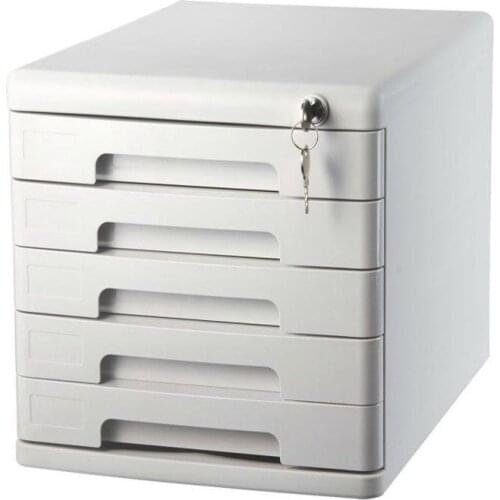 9778 Five-storey Desktop with Locked Plastic Drawer Data Office Storage File Cabinet Office supplies learning stationery