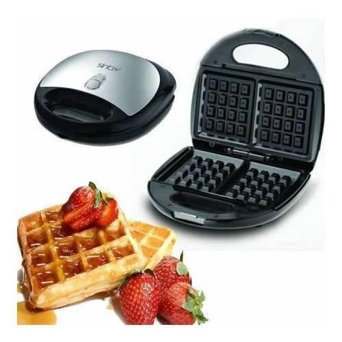 Waffles Maker 750W Electric Iron Sandwich Machine Bubble Egg Oven Walnut Cakes Style Make Breakfast Small Appliances