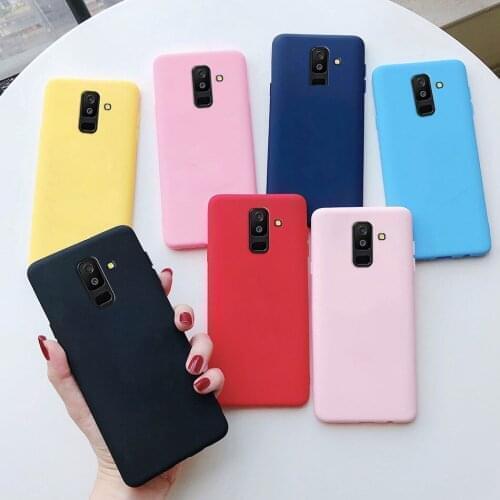 For Samsung Galaxy J8 Case Cover J810 J810F Candy Soft Silicone TPU Phone Case For Samsung Galaxy J8 2018 SM-J810F Fundas Bumper