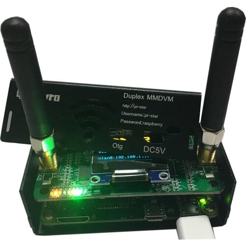 For Duplex MMDVM HS supports on - line upgrade and thermotonic crystal oscillator 0 offset supports V+U
