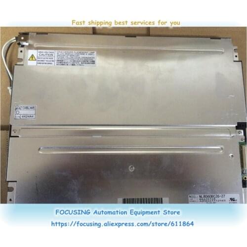 NL8060BC26-27 10.4 Inch LCD Screen Panel 90% New Tested NL8060BC26 27 A Screen