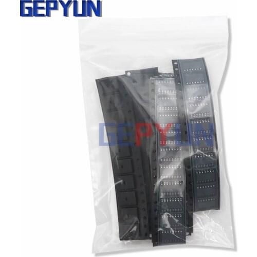 SMD 74HC00D 74HC04D 74HC08D 74HC14D 74HC138D 74HC164D 74HC165D 74HC595D SOP Logic IC assortment Kit 8Values*10pcs diy electronic