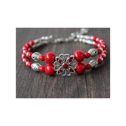 New Free Shipping A715#,New Red color Bracelet.New Style Fashion Coral Jewelry Wholesale Free Shipping