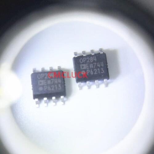 OP284ESZ SOP8 AD rail-to-rail input and output operational amplifiers