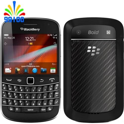 Original Unlocked Cell Phone Blackberry 9930 bold Qwerty keypad 2G/3G network 2.8" touch screen WiFi used phone