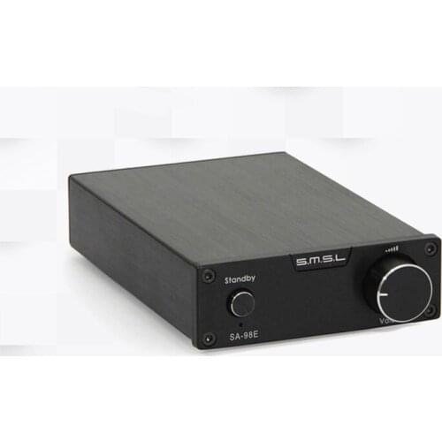 TDA7498E Class T AMP with 36V/5A Power Adapter Supply Black Silver Gold SA-98E 160W*2 Big Power HIFI Digital Amplifier