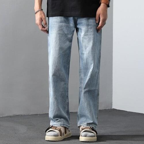 VAJANED Men's Wide Leg Jeans
