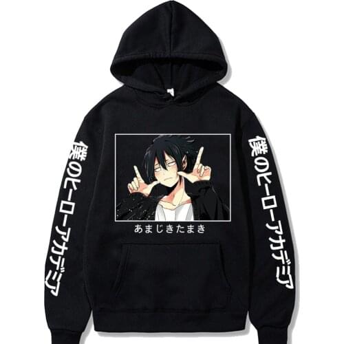Tamaki Amajiki My Hero Academia Graphic Printed Funny Men Hoodies Fashion Japanese Style Sweatshirt Women Cool Anime Hoodies