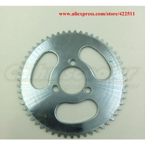 Electric/Gas Scooter Rear Sprocket 25H 55T Chain Sprocket OD114mm Chain Wheel ID29mm Chain Plate(Scooter Parts&Accessories)