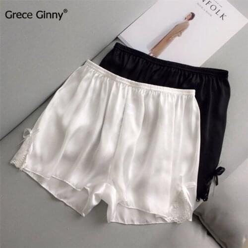 Womens loose safety pants thin section summer three-pants lace leggings sexy underwear