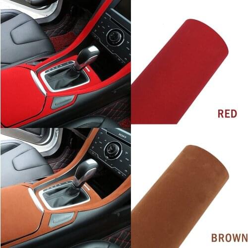 10/50*200/300/400cm Vinyl Film Velvet Fabric Car Change Color Sticker Adhesive Decoration Decal Interior/Exterior Car Styling