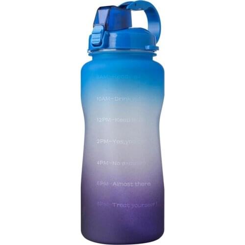 50% Hot Sale 2L Water Bottle with Nozzle Leak-proof Tirtan High Capacity Sports Kettle for Outdoor Sports Kettle