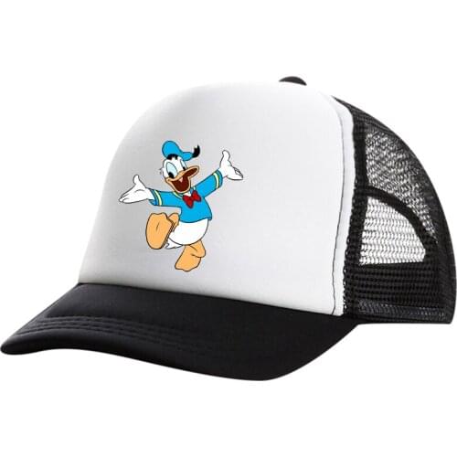 New Brand Snapback Donald Duck Baseball Cap Men Women Hip Hop Dad Mesh Hat Trucker Hat Dropshipping