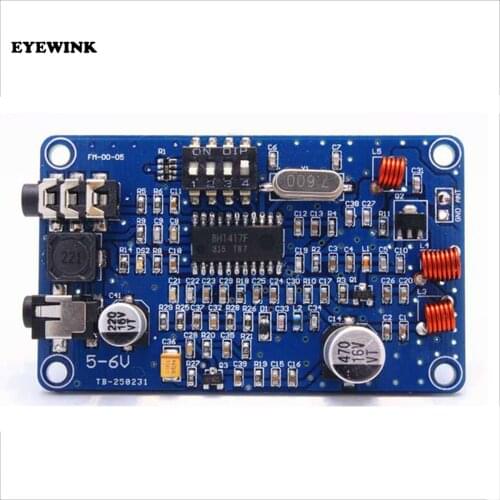BH1417 200M 0.5W Digital Radio Station PLL Wireless Two Channel Stereo FM Transmitter Module 5-6V DC