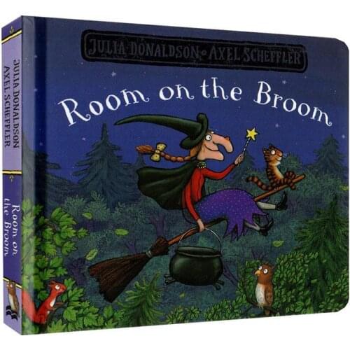 Room on the Broom Board book English Childrens Picture Book for kinds Early Learning English Storybook new hot