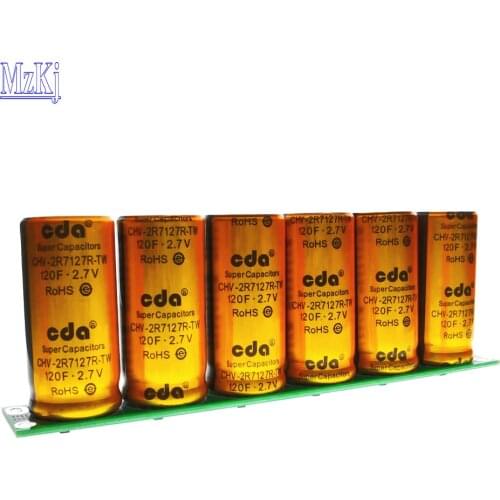 Hot New Taiwan CDA 16V20F Power Module Backup Power 16V 20F SuperCapacitor farah capacitor 2.7V100F