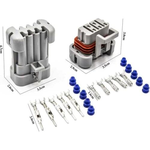 Free shipping 200pcs DJ7051Y-1.5-11/21 4Pin 1.5mm AMP Car Electrical Wire Connectors for VW,BMW,Audi,Toyota,NISSAN AND other