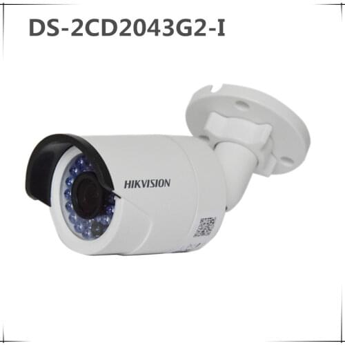 Original Hik English version DS-2CD2042WD-I 4MP IR Bullet Network Camera with POE IP67 replace DS-2CD2035-I DS-2CD2032-I