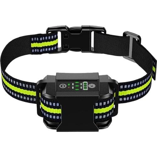 Dog Bark Collar - Rechargeable Dog Training Collar Auto Anti Barking Collar With 6 Adjustable Sensitivity Beep Vibration