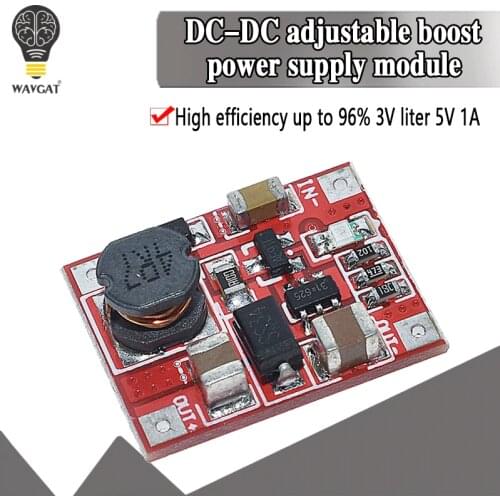 DC-DC Boost Power Supply Module Converter Booster Step Up Circuit Board 3V to 5V 1A Highest Efficiency 96% Ultra Small WAVGAT