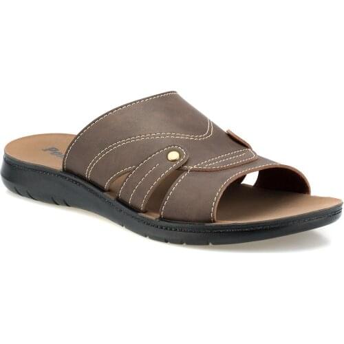 New summer mens faux leather mules clogs slippers high quality summer hot sale slides men sandals beach outdoor for men