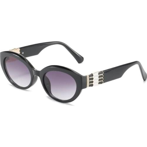 Fashion Retro Oval Sunglasses Women Men 2021 Luxury Brand Designer Travel Small Frame Cat Eye Sun Glasses Female Shades UV400