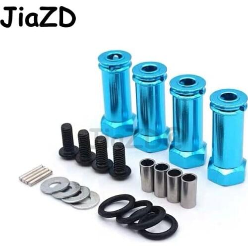 Alloy 4PCS 12mm Diameter Extension Wheel Hex Hub 29mm Extension Length For Rc Hobby Model Car 1/18 Wltoys A959 A969 A979 K929