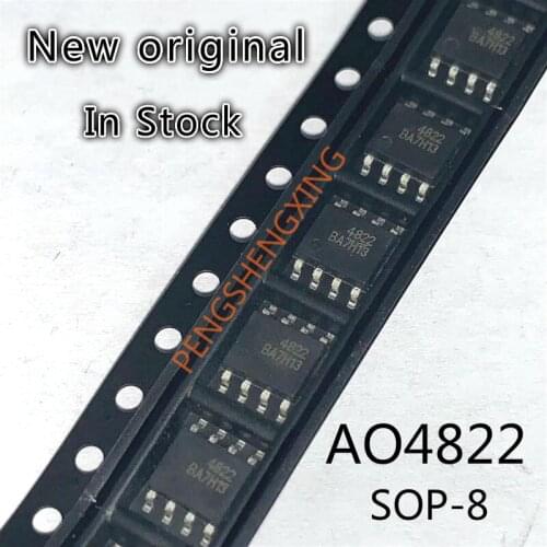 10PCS/LOT AO4822 4822 AO4822A 4822A SOP8 New original spot hot sale