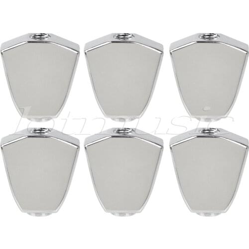 6pcs Guitar Machine Head Tuner Tulip Buttons Chrome Metel