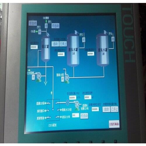 Used Original pws500s-led LCD TOUCH SCREEN MONITOR HMI