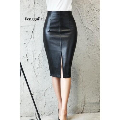 Fengguilai Midi Pencil Skirts