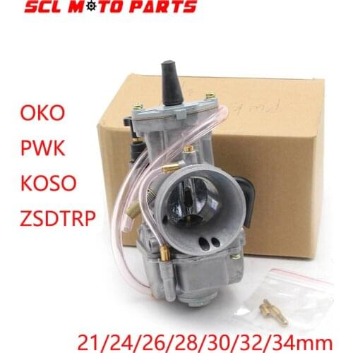 ALconstar-Motorcycle Carburetor Power Jet For 2T4T Racing Dirt Bike ATV Racing Modified Keihin Koso PWK 21 24 26 28 30 32 34 mm