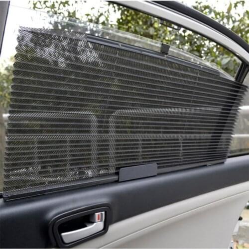 46*50 cm new summer car windshield sunshade automatic retractable side window sun protection sunshade