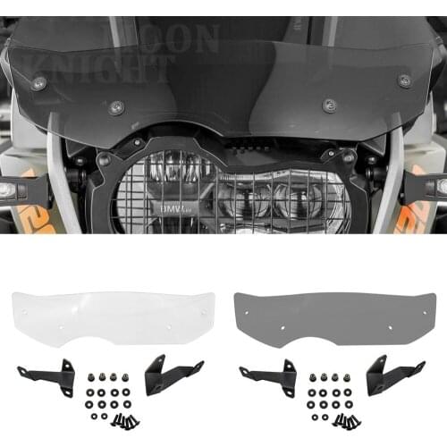 For BMW R1200GS LC Adv R1250GS Adventure Motorcycle Windshield Extension Bracket Spoiler Windscreen Air Deflector Wind deflector