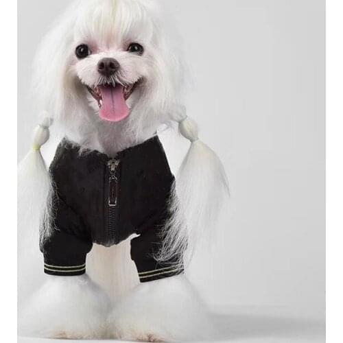 Fashion Pet Dog Jacket Coat Pomeranian Pug Clothes Winter Warm Sweater Jumper for Small Medium Dogs Puppy FRench Bulldog ZLC17