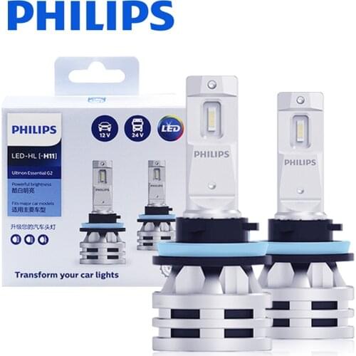 Philips LED H9 Bulbs (PGJ19-5)