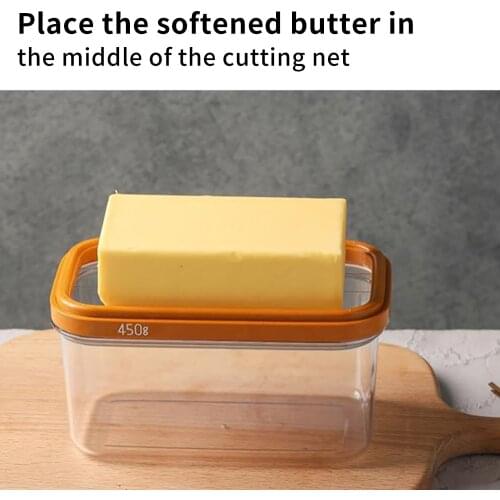 Butter Cutter Durable Efficient Practical Convenient Butter Box Kitchen Fresh-Keeping Tools