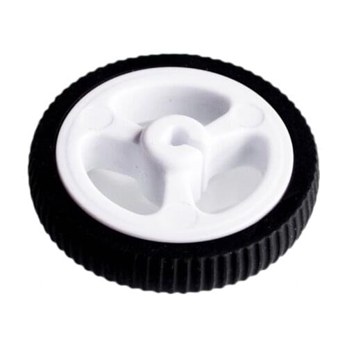D-hole Rubber Wheel Suitable for N20 Motor D Shaft Tire Car Robot DIY Toys Parts