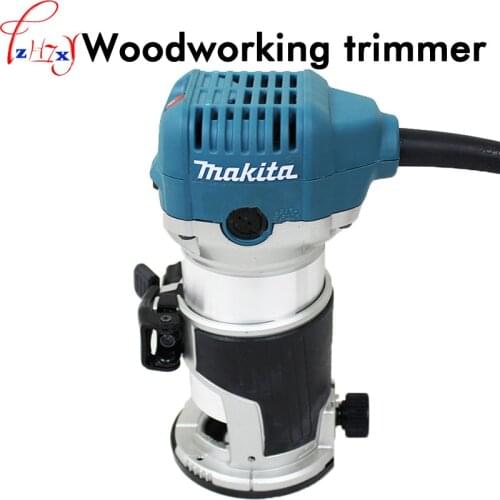 Handheld woodworking trimming machine RT0700C electricity woodworking slotting machine saw for wood trimming tools 220V 1PC