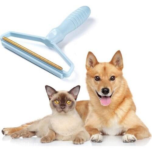 1Pcs Pet Cat Dog Cleans Hair Removal Combs Carpet Cleaning Brush Sofa Clothes Convenient Cleaning Lint Brush Supplies