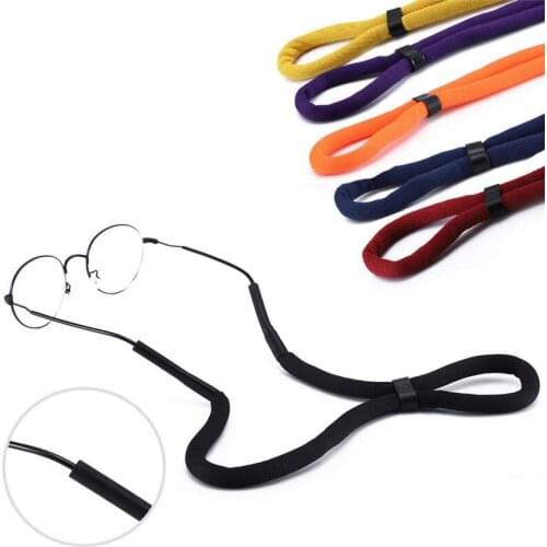 1 Pcs Professional Floating Sunglasses Chain Solid Color Sport Glasses Cord Unisex Neck Strap Eyeglasses Eye wear Cord Holder