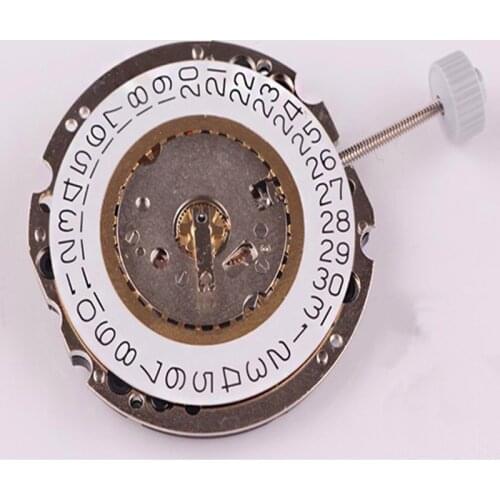 Switzerland new rhonda 703 movement three-pin calendar free quartz movement without battery